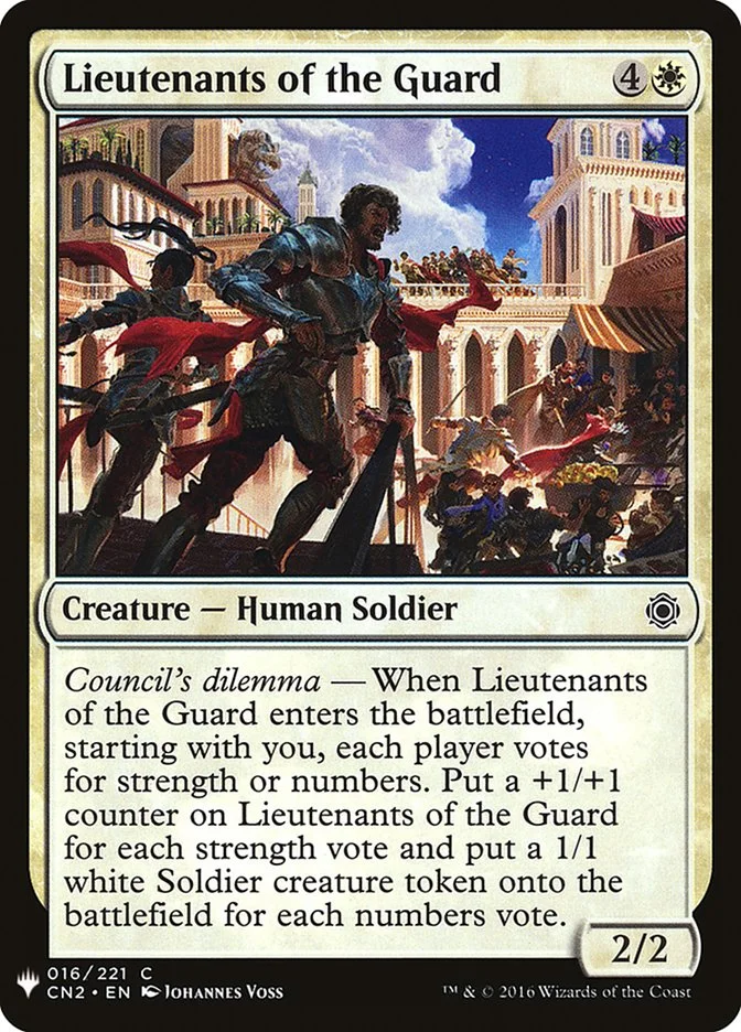 Lieutenants of the Guard 「PLST/CN2-16」「EN」