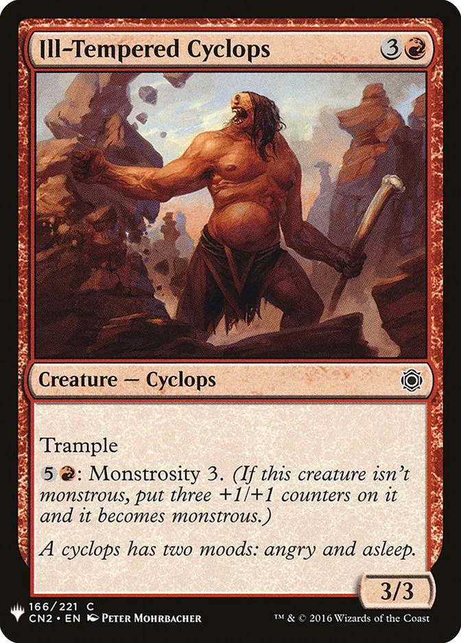 Ill-Tempered Cyclops 「PLST/CN2-166」「EN」
