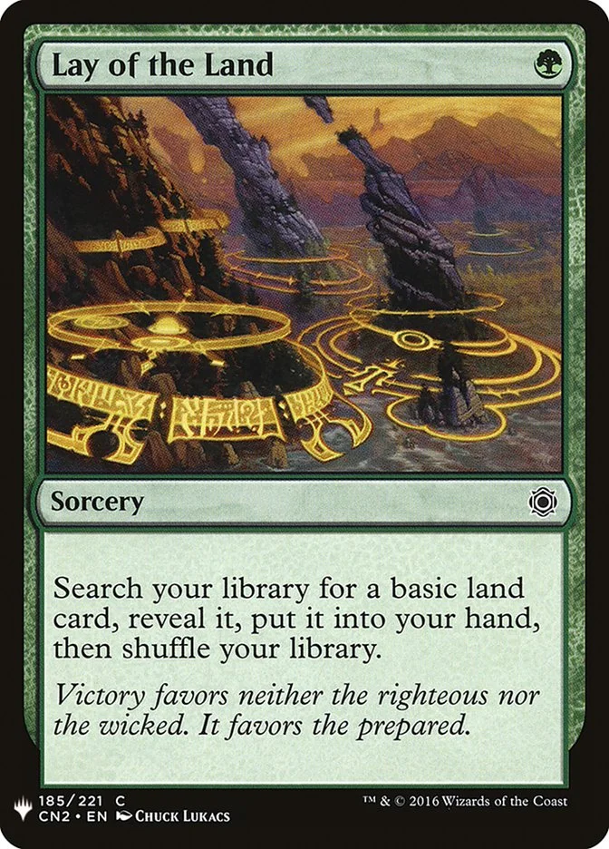 Lay of the Land 「PLST/CN2-185」「EN」