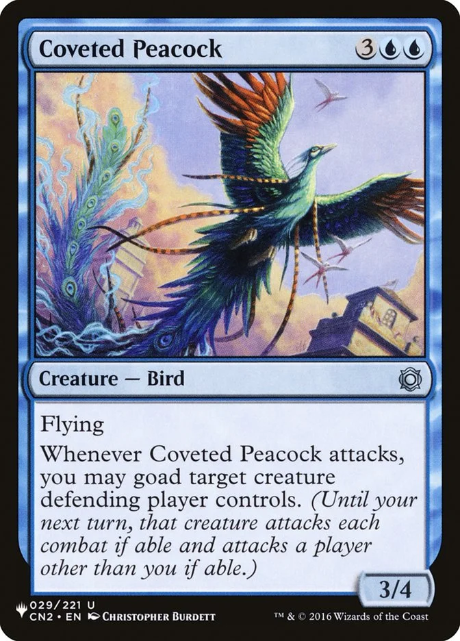 Coveted Peacock 「PLST/CN2-29」「EN」