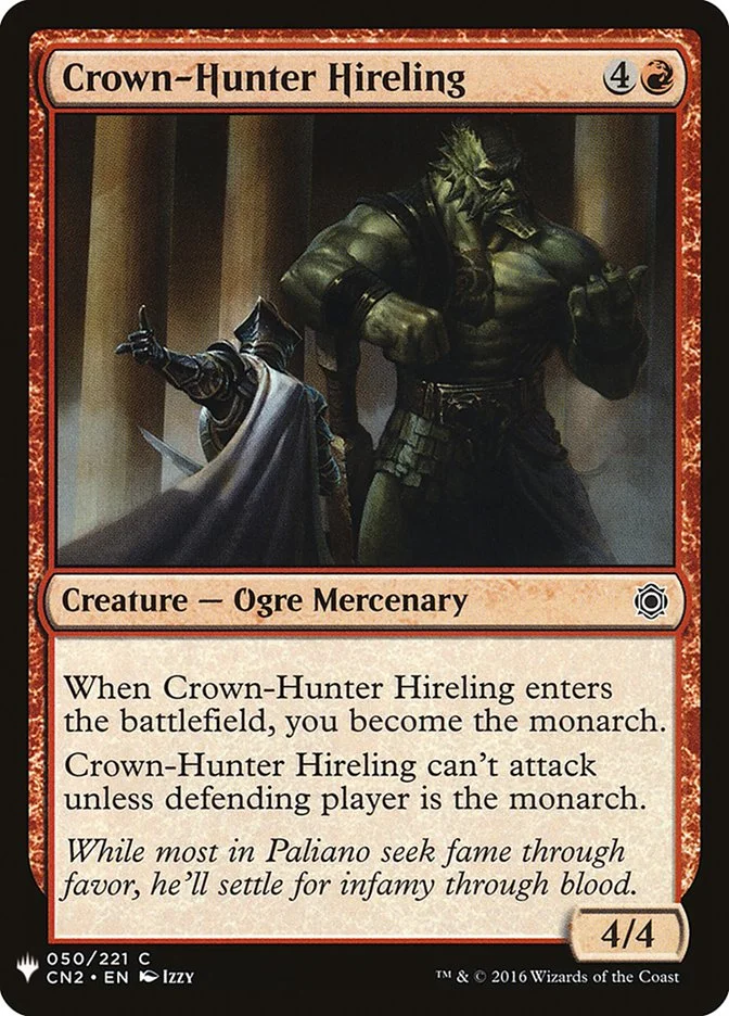 Crown-Hunter Hireling 「PLST/CN2-50」「EN」