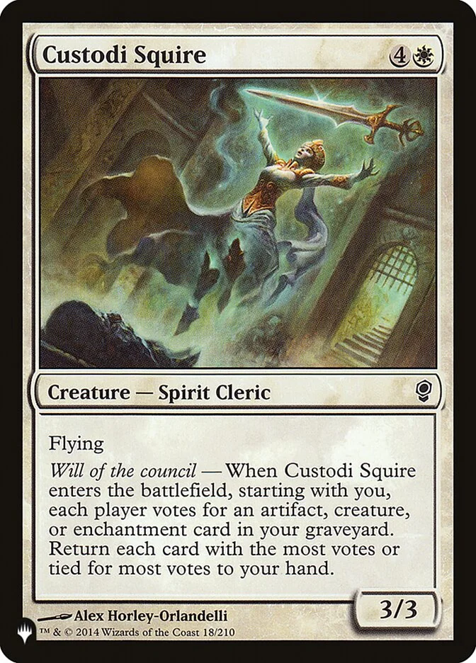 Custodi Squire 「PLST/CNS-18」「EN」