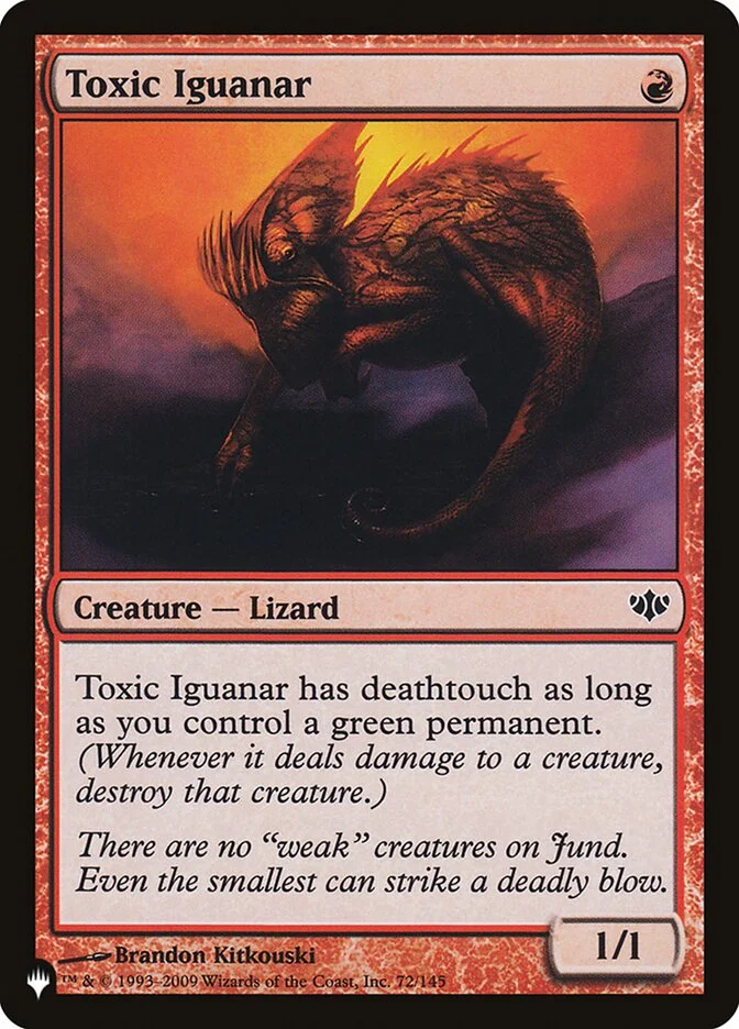 Toxic Iguanar 「PLST/CON-72」「EN」