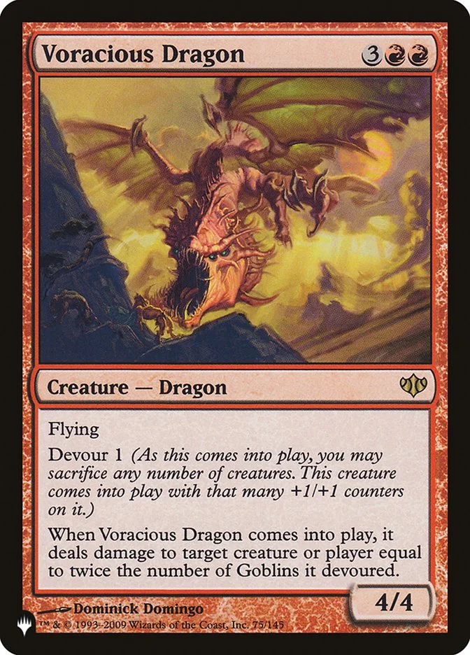 Voracious Dragon 「PLST/CON-75」「EN」