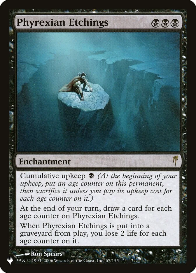 Phyrexian Etchings 「PLST/CSP-67」「EN」