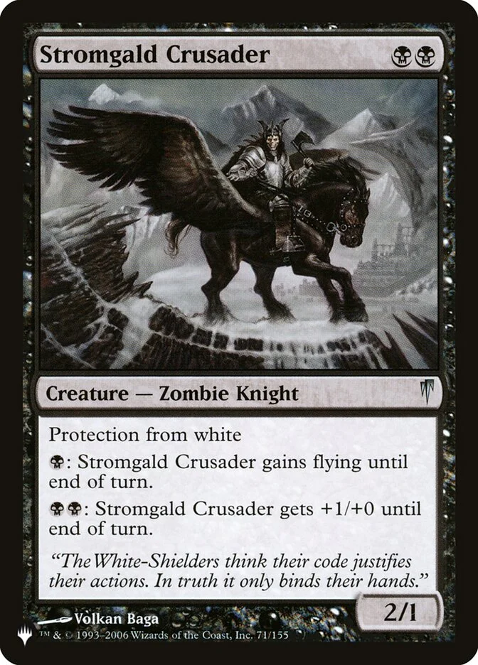 Stromgald Crusader 「PLST/CSP-71」「EN」