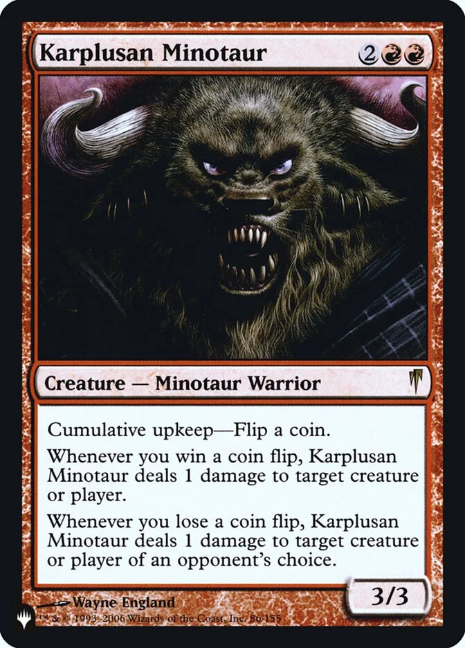 Karplusan Minotaur 「PLST/CSP-86」「EN」