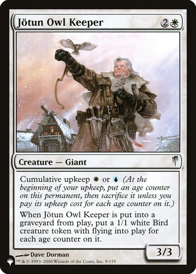 Jötun Owl Keeper 「PLST/CSP-9」「EN」