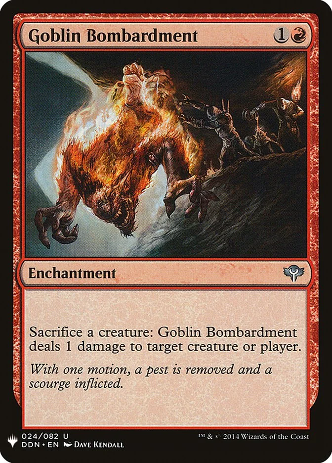 Goblin Bombardment 「PLST/DDN-24」「EN」