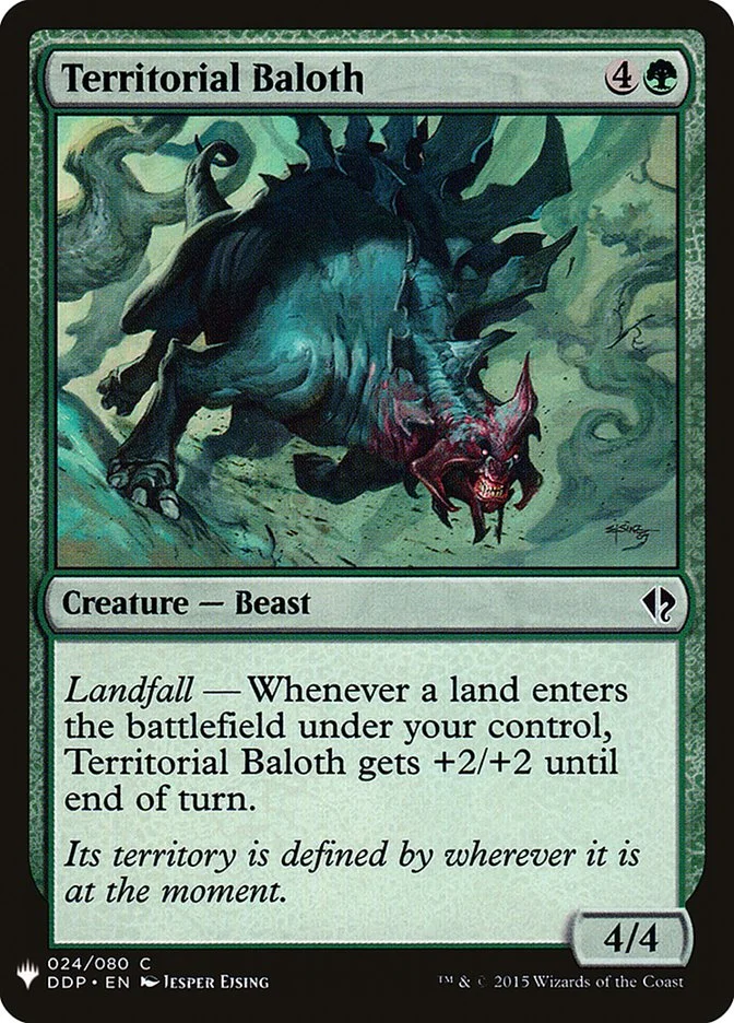 Territorial Baloth 「PLST/DDP-24」「EN」