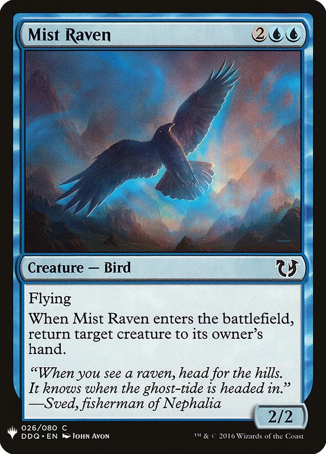 Mist Raven 「PLST/DDQ-26」「EN」
