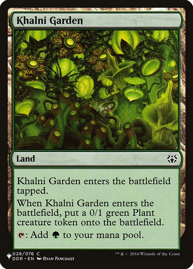 Khalni Garden 「PLST/DDR-28」「EN」
