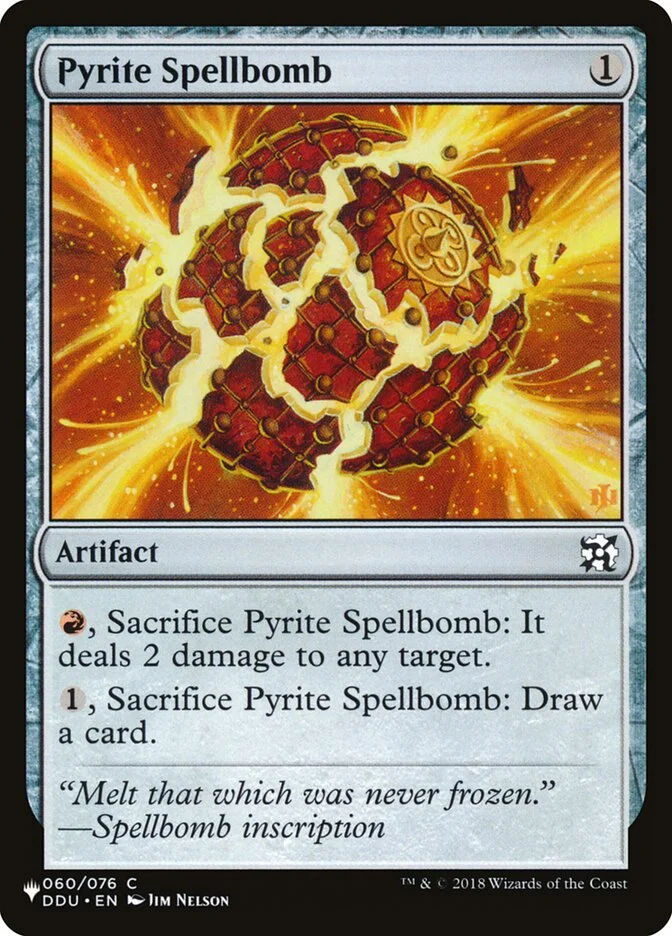 Pyrite Spellbomb 「PLST/DDU-60」「EN」