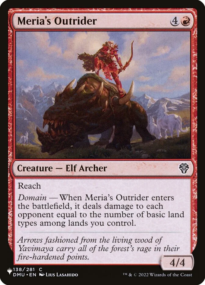 Meria's Outrider 「PLST/DMU-138」「EN」