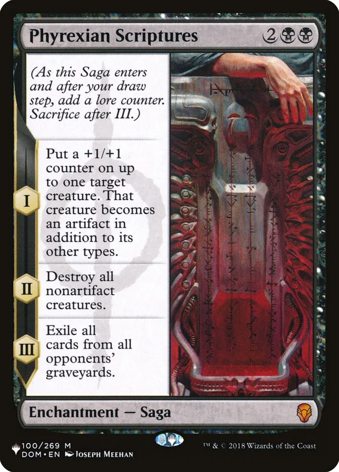 Phyrexian Scriptures 「PLST/DOM-100」「EN」