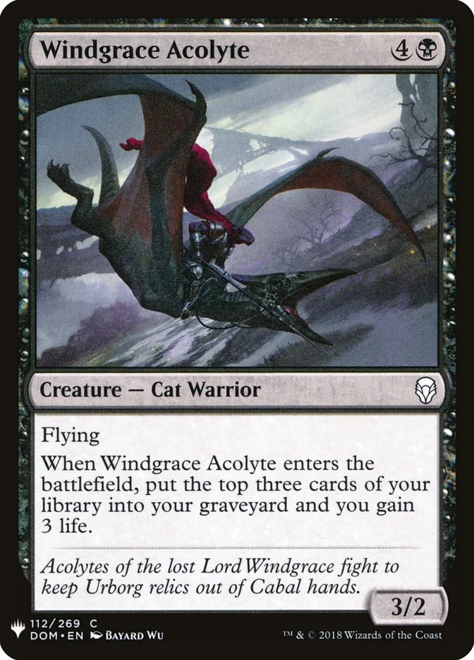 Windgrace Acolyte 「PLST/DOM-112」「EN」