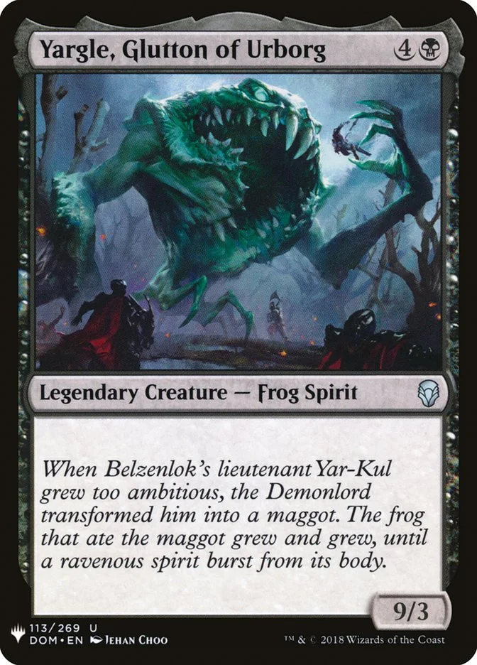 Yargle, Glutton of Urborg 「PLST/DOM-113」「EN」