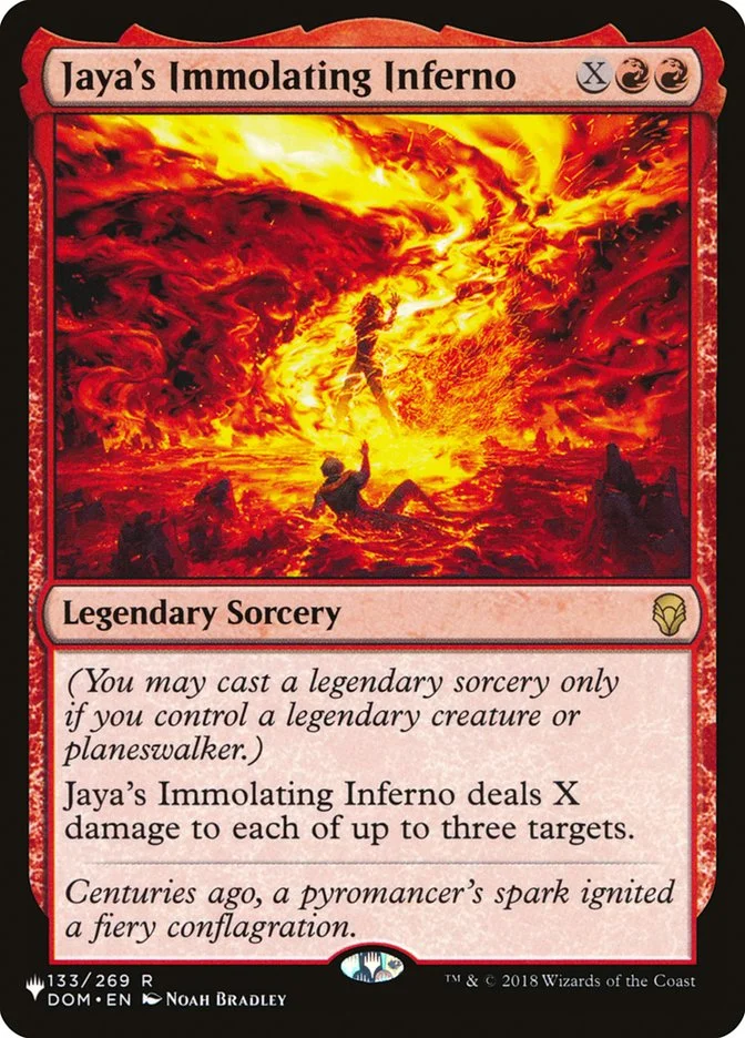 Jaya's Immolating Inferno 「PLST/DOM-133」「EN」