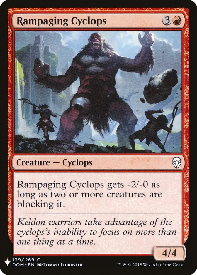 Rampaging Cyclops 「PLST/DOM-139」「EN」