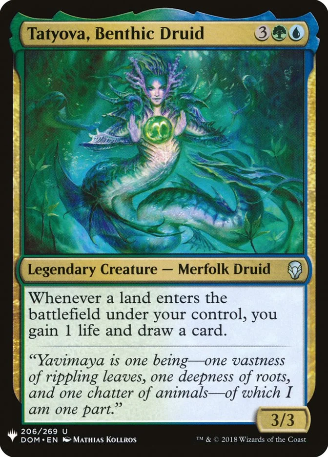 Tatyova, Benthic Druid 「PLST/DOM-206」「EN」