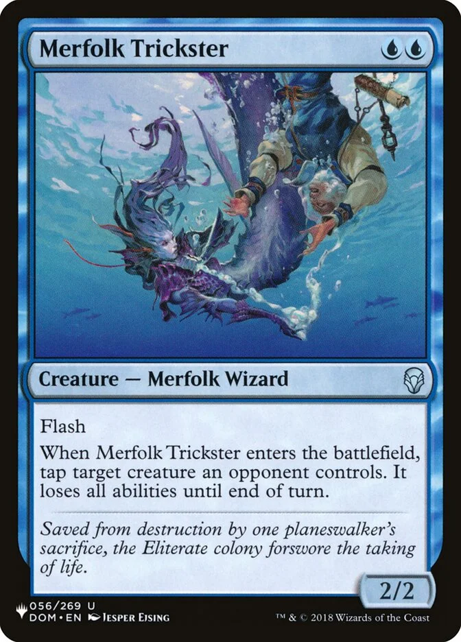 Merfolk Trickster 「PLST/DOM-56」「EN」
