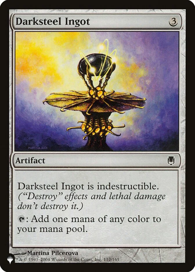 Darksteel Ingot 「PLST/DST-112」「EN」