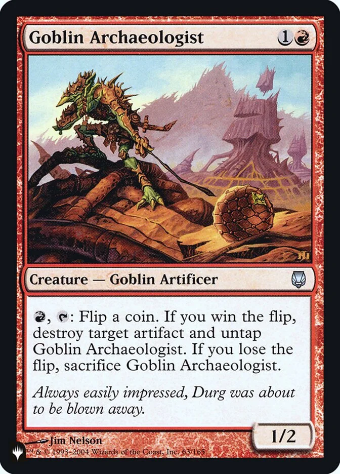 Goblin Archaeologist 「PLST/DST-63」「EN」