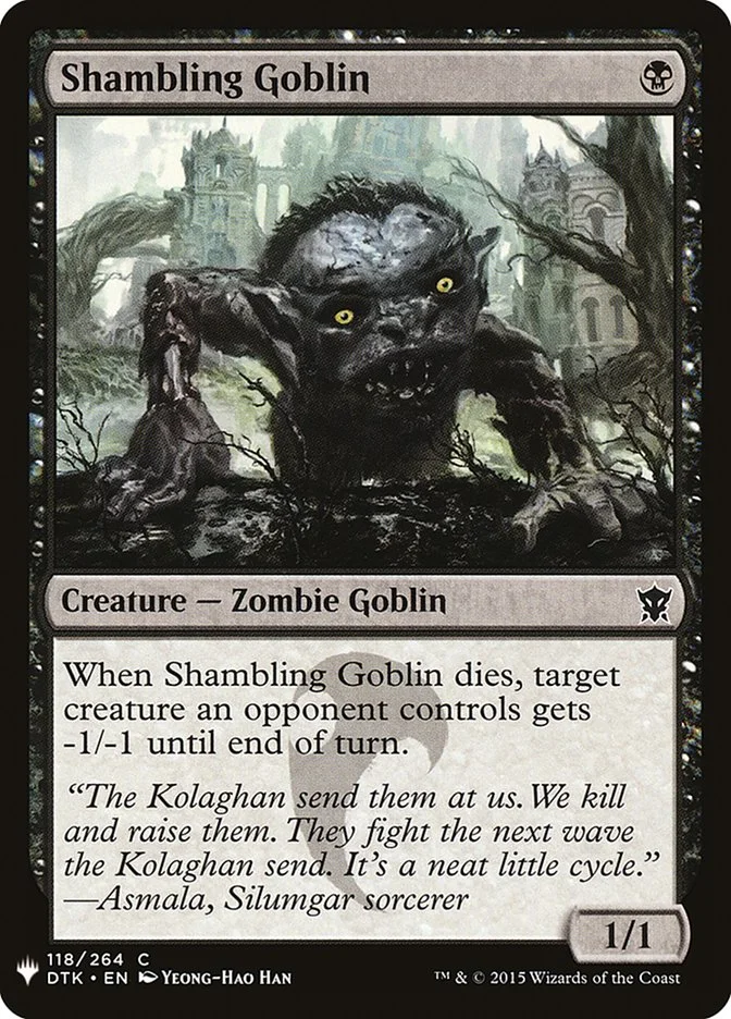Shambling Goblin 「PLST/DTK-118」「EN」