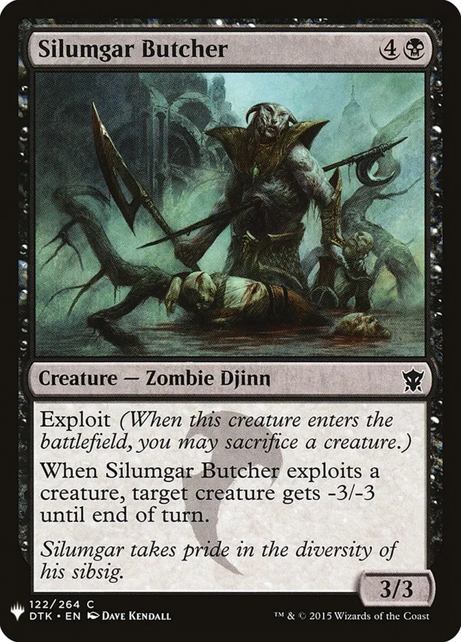 Silumgar Butcher 「PLST/DTK-122」「EN」