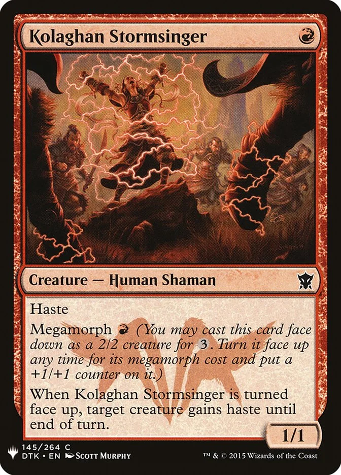 Kolaghan Stormsinger 「PLST/DTK-145」「EN」