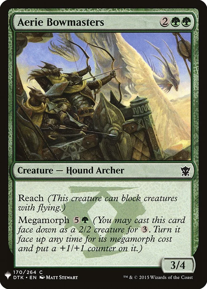 Aerie Bowmasters 「PLST/DTK-170」「EN」