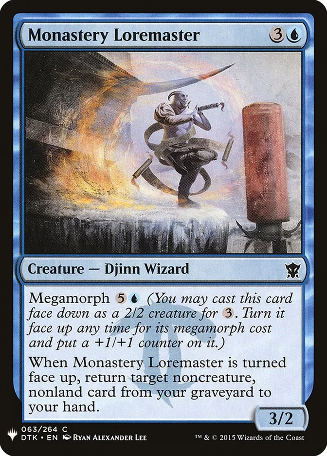 Monastery Loremaster 「PLST/DTK-63」「EN」