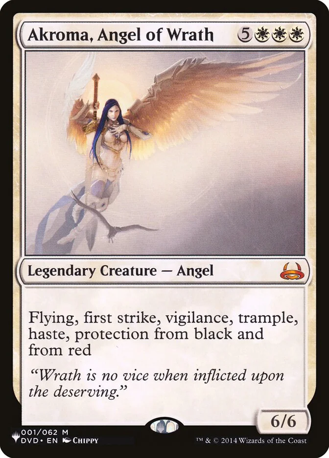 Akroma, Angel of Wrath 「PLST/DVD-1」「EN」