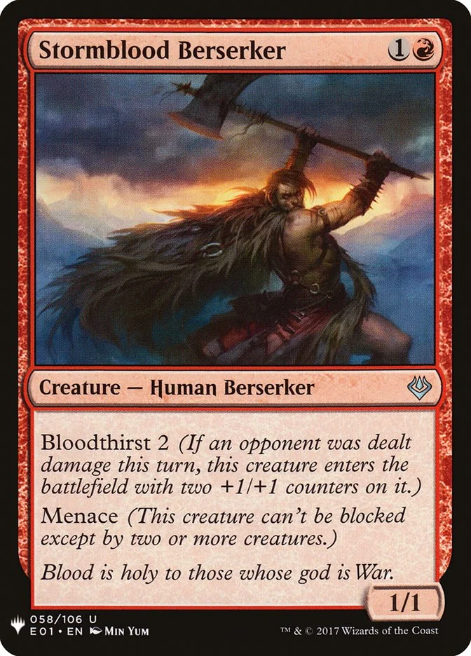Stormblood Berserker 「PLST/E01-58」「EN」