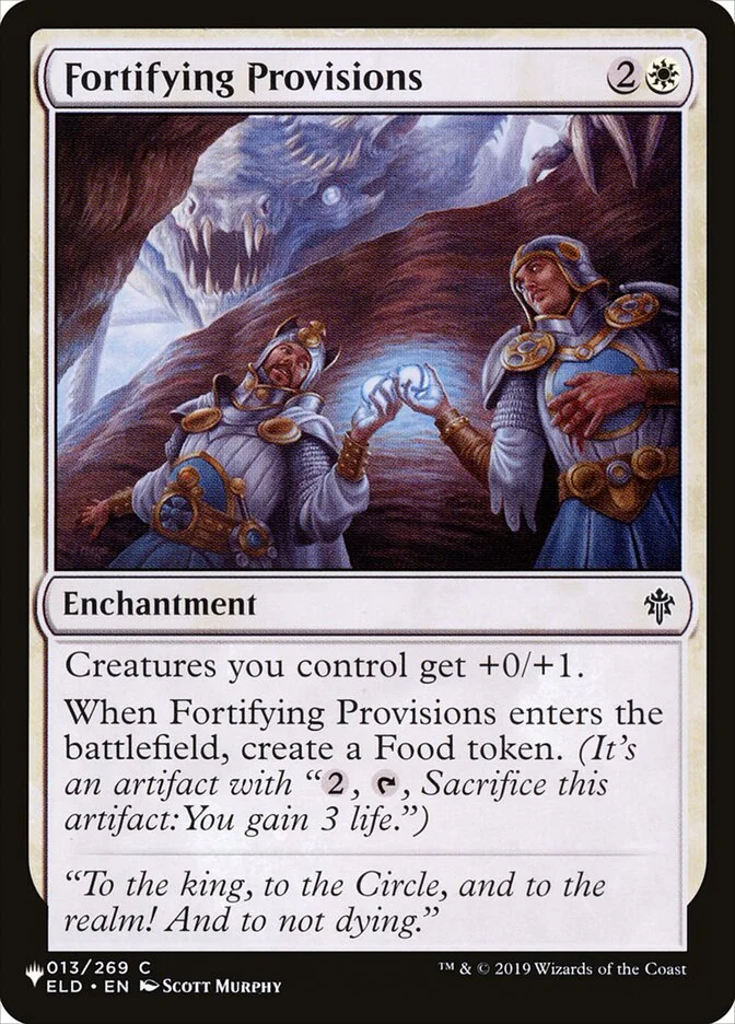 Fortifying Provisions 「PLST/ELD-13」「EN」