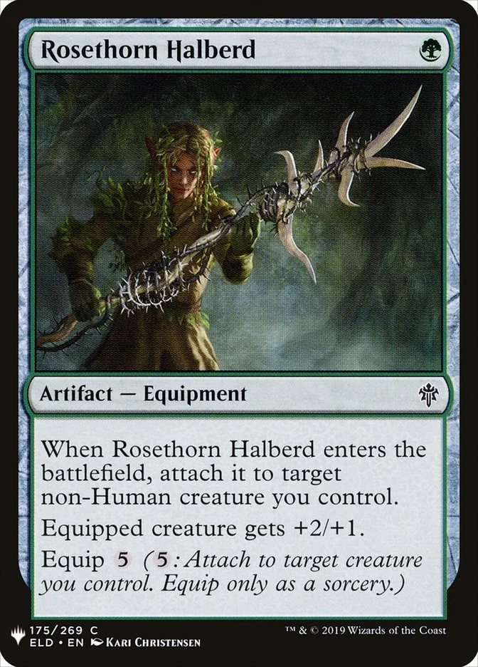 Rosethorn Halberd 「PLST/ELD-175」「EN」