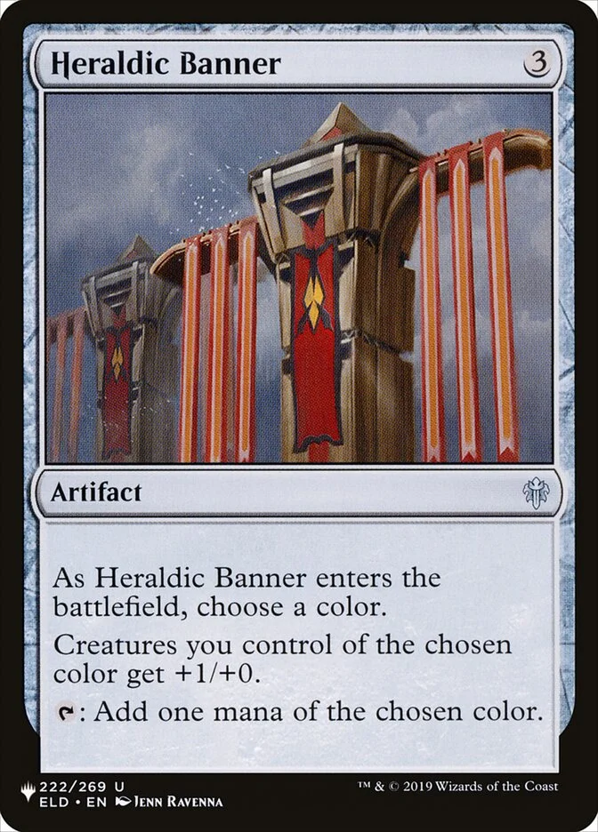 Heraldic Banner 「PLST/ELD-222」「EN」