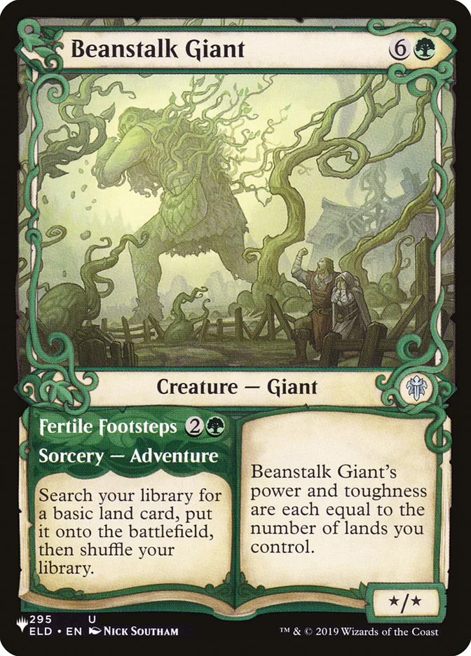 Beanstalk Giant // Fertile Footsteps 「PLST/ELD-295」「EN」