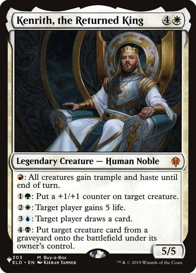 Kenrith, the Returned King 「PLST/ELD-303」「EN」
