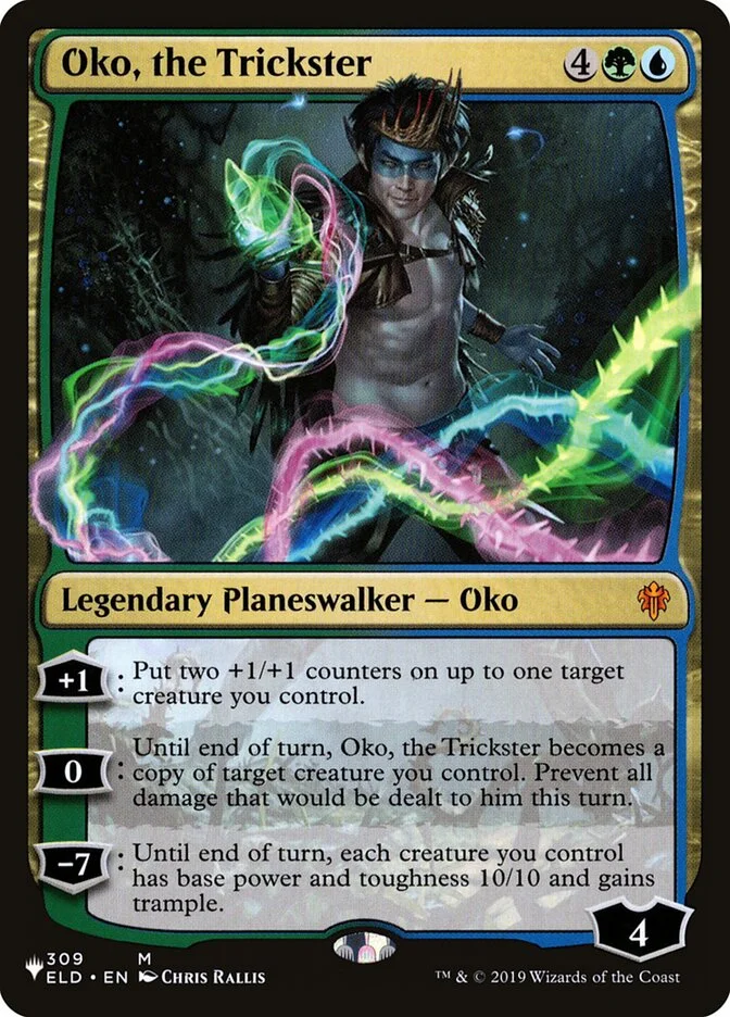 Oko, the Trickster 「PLST/ELD-309」「EN」