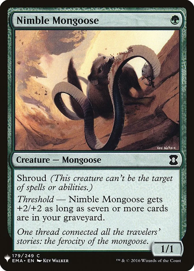 Nimble Mongoose 「PLST/EMA-179」「EN」