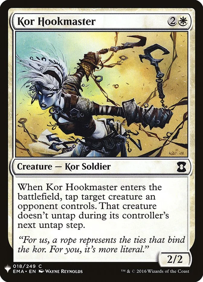 Kor Hookmaster 「PLST/EMA-18」「EN」
