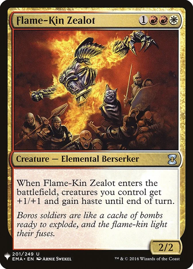 Flame-Kin Zealot 「PLST/EMA-201」「EN」
