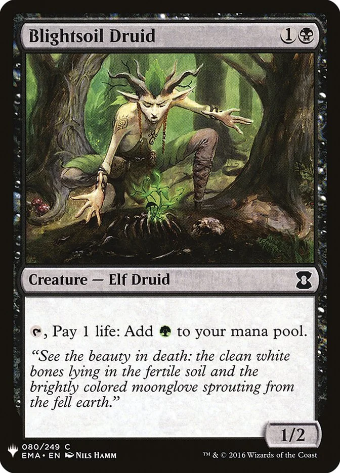 Blightsoil Druid 「PLST/EMA-80」「EN」