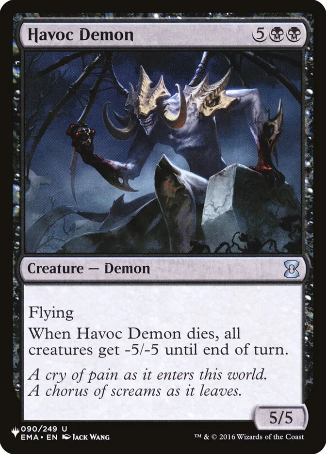 Havoc Demon 「PLST/EMA-90」「EN」