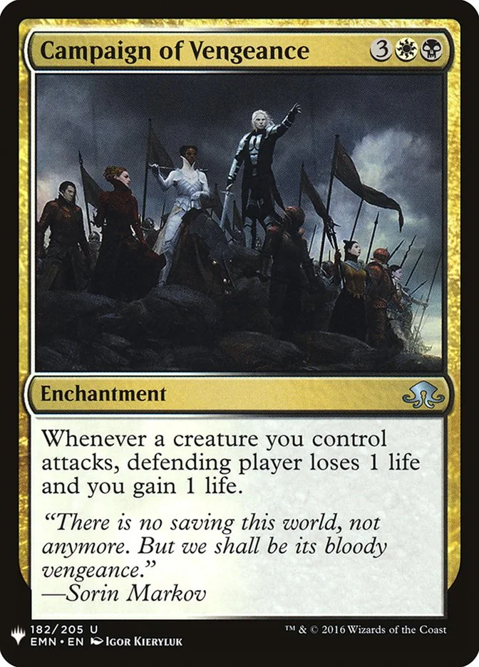 Campaign of Vengeance 「PLST/EMN-182」「EN」