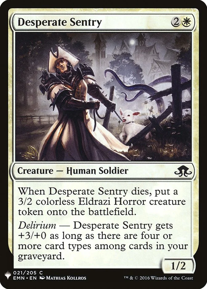 Desperate Sentry 「PLST/EMN-21」「EN」
