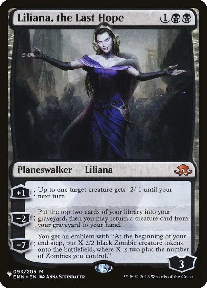 Liliana, the Last Hope 「PLST/EMN-93」「EN」