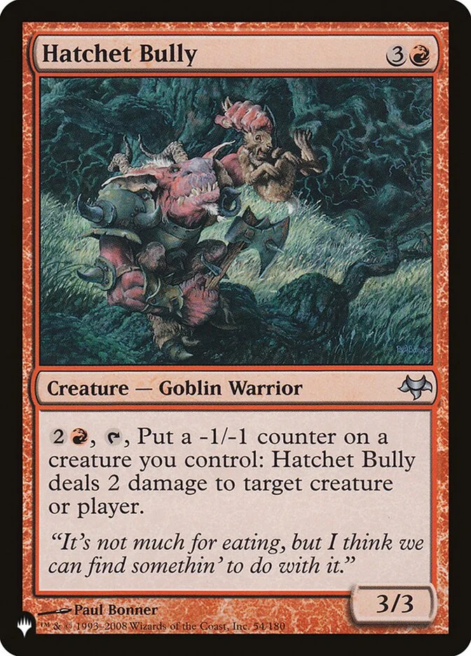 Hatchet Bully 「PLST/EVE-54」「EN」