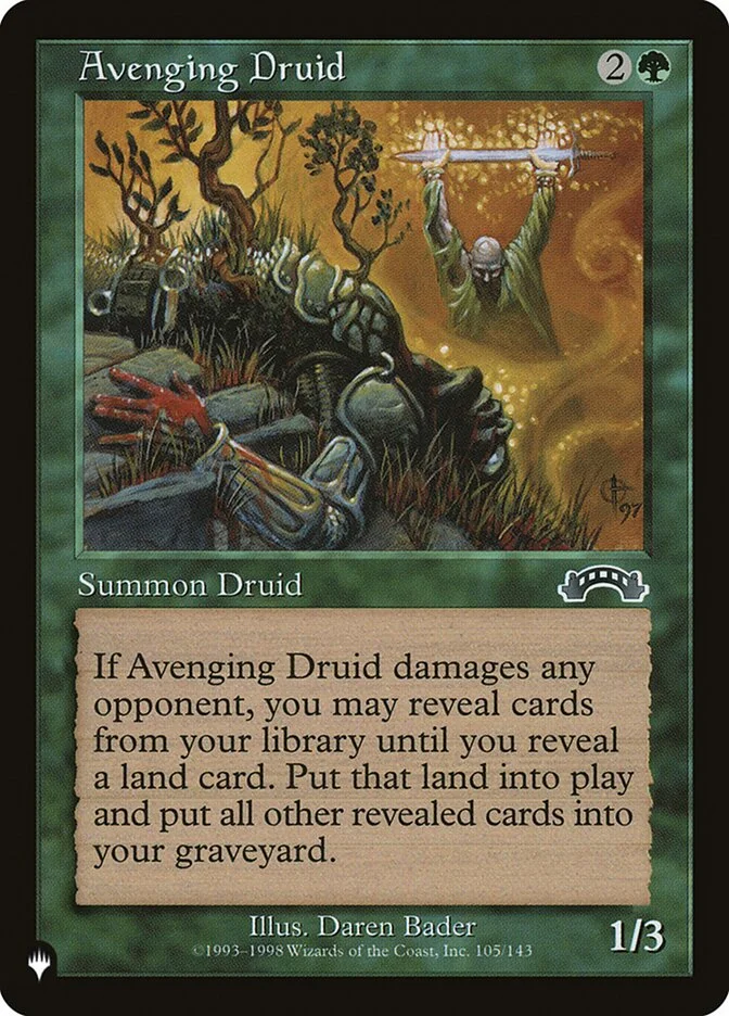 Avenging Druid 「PLST/EXO-105」「EN」